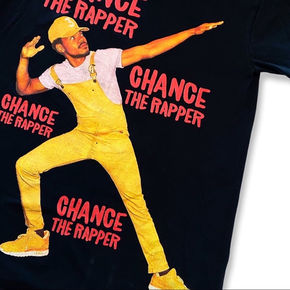 CHANCE THE RAPPER TOUR T-SHIRT - (S) - Picture 3 of 4